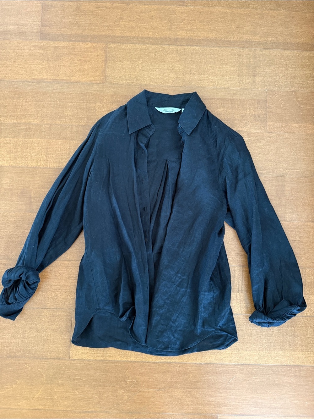 & Other Stories 100% Linen Button Down Shirt - Picture 4 of 4